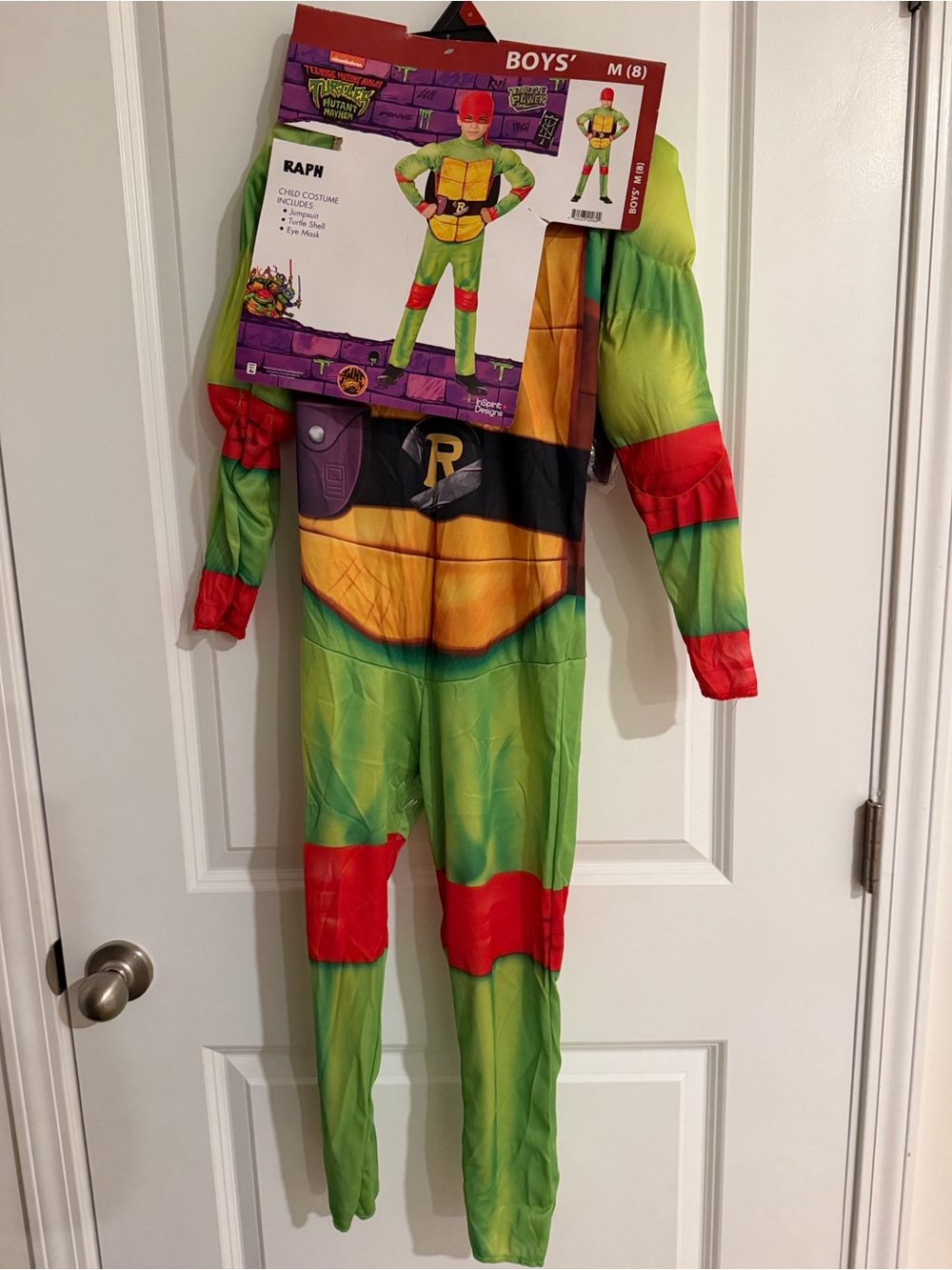 Teenage Mutant Ninja Turtles Raphael Kids Costume (8)